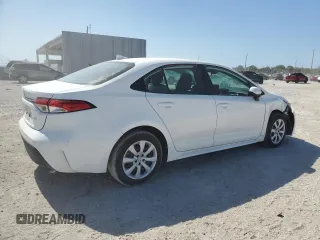 2024 Toyota Corolla LE with VIN 5YFB4MDE6RP206260, listed as a Copart auction lot 53608115 with 30,440 mi miles and Salvage title. Bid and sale history available at DreamBid. Image 3.