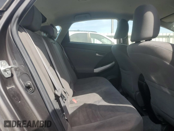 2012 Toyota Prius One with VIN JTDKN3DU0C5498586, listed as a Copart auction lot 55552225 with 139,102 mi miles and Salvage Title. Bid and sale history available at carsss.com. Image 10.