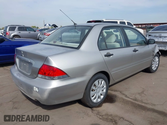 2006 Mitsubishi Lancer ES with VIN JA3AJ26EX6U067074, listed as a IAAI auction lot 41914213 with 98,074 mi miles and . Bid and sale history available at DreamBid. Image 4.