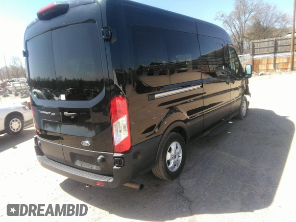 2020 Ford Transit Passenger XL with VIN 1FBAX2C87LKB25667, listed as a IAAI auction lot 41854903 with 132,423 mi miles and . Bid and sale history available at DreamBid. Image 4.