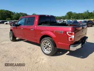 2018 Ford F-150 XL with VIN 1FTEW1E59JFB24071, listed as a Copart auction lot 57824085 with 102,291 mi miles and Salvage title. Bid and sale history available at DreamBid. Image 2.