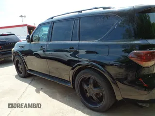 2012 Infiniti QX56 7-passenger with VIN JN8AZ2NFXC9519144, listed as a IAAI auction lot 42061647 with 1 mi miles. Bid and sale history available at carsss.com. Image 15.