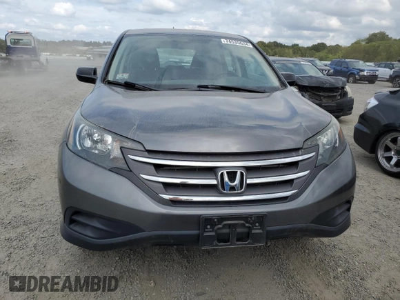 2014 Honda CR-V LX with VIN 2HKRM4H32EH698560, listed as a Copart auction lot 74535634 with 54,354 mi miles and Clean Title. Bid and sale history available at carsss.com. Image 5.