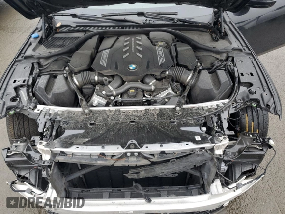 2022 BMW 8 Series M850i with VIN WBAGV8C0XNCH63529, listed as a Copart auction lot 86139494 with 78,710 mi miles and Salvage title. Bid and sale history available at DreamBid. Image 11.