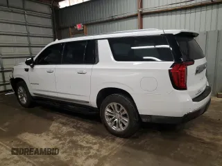 2023 GMC Yukon XL SLT with VIN 1GKS2GKD7PR114941, listed as a Copart auction lot 50928805 with 40,887 mi miles and Salvage Title. Bid and sale history available at carsss.com. Image 2.