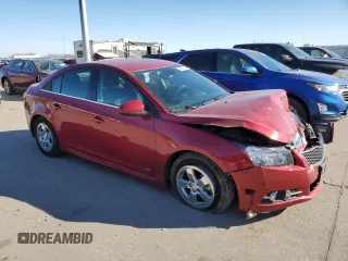 2013 Chevrolet Cruze 1LT with VIN 1G1PC5SB2D7326132, listed as a Copart auction lot 77891104 with 45,177 mi miles and Salvage Title. Bid and sale history available at carsss.com. Image 4.