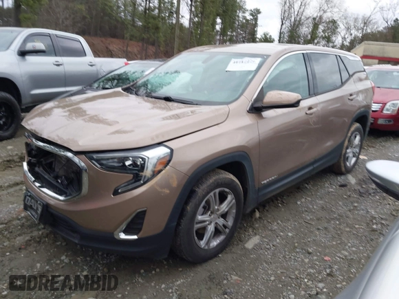 2018 GMC Terrain SLE with VIN 3GKALMEV0JL341267, listed as a IAAI auction lot 41717276 with 118,159 mi miles and . Bid and sale history available at carsss.com. Image 19.