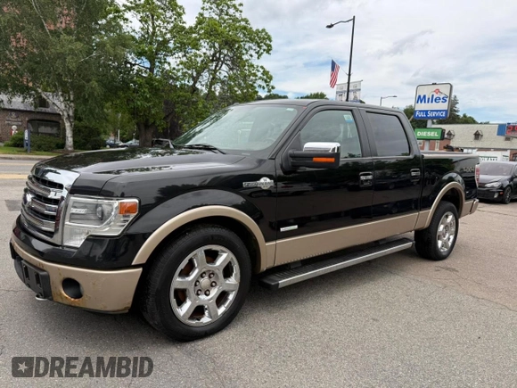 2014 Ford F-150 XL with VIN 1FTFW1ET3EKD71876, listed as a Copart auction lot 63799105 with 121,440 mi miles and Clean title. Bid and sale history available at DreamBid. Image 2.