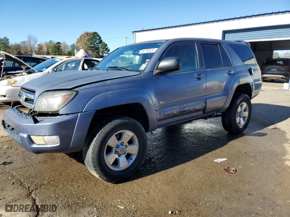 2005 Toyota 4Runner SR5 with VIN JTEZU14R450043799, listed as a Copart auction lot 84750924 with 163,732 mi miles and Salvage Title. Bid and sale history available at carsss.com. Image 1.