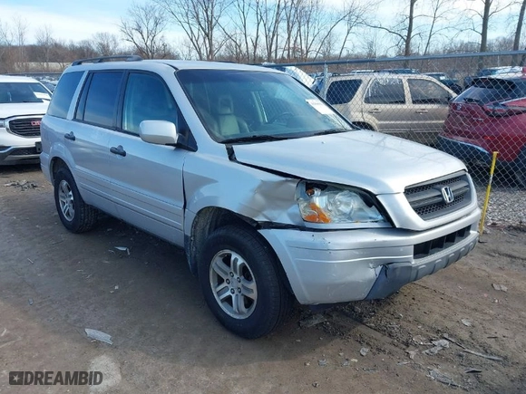 2003 Honda Pilot EX with VIN 2HKYF18553H556321, listed as a IAAI auction lot 41840056 with 110,352 mi miles. Bid and sale history available at carsss.com. Image 1.