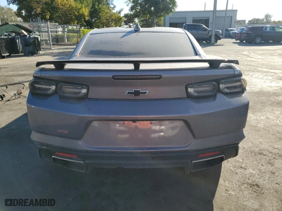 2021 Chevrolet Camaro 1SS with VIN 1G1FF1R7XM0102340, listed as a Copart auction lot 44996285 with 39,177 mi miles and Salvage Title. Bid and sale history available at carsss.com. Image 6.