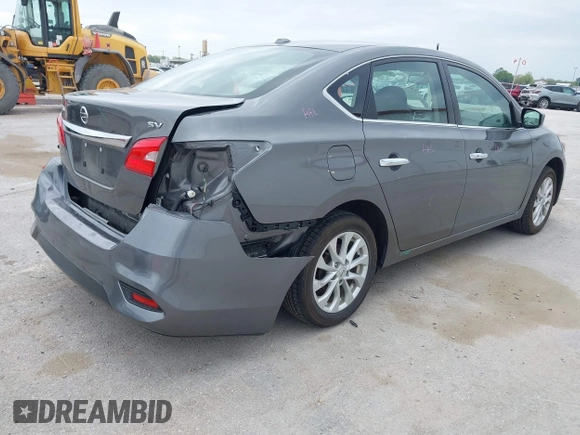 2019 Nissan Sentra SV with VIN 3N1AB7AP0KY393710, listed as a IAAI auction lot 42077504 with 46,445 mi miles and . Bid and sale history available at DreamBid. Image 4.