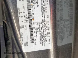 2017 Ford Focus Titanium with VIN 1FADP3J20HL253446, listed as a Copart auction lot 64196895 with 150,633 mi miles and Salvage title. Bid and sale history available at DreamBid. Image 12.