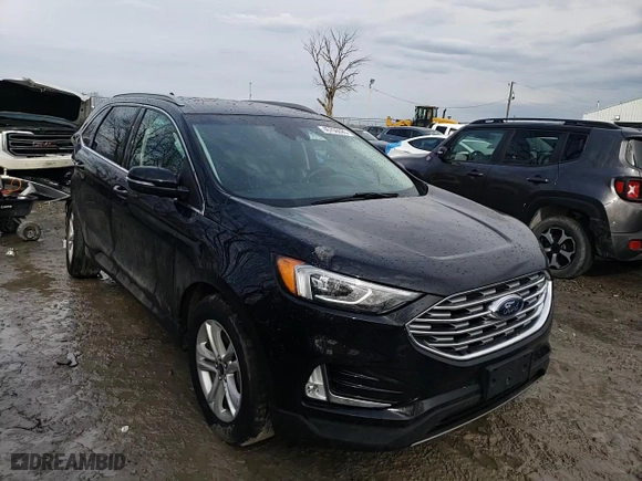 2020 Ford Edge SEL with VIN 2FMPK4J91LBB11765, listed as a Copart auction lot 46706695 with 46,441 mi miles and Salvage Title. Bid and sale history available at carsss.com. Image 11.
