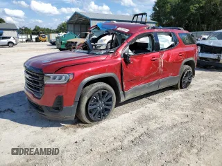 2022 GMC Acadia SLT with VIN 1GKKNML49NZ130947, listed as a Copart auction lot 73123814 with 25,802 mi miles and Non Repairable. Bid and sale history available at carsss.com. Image 1.