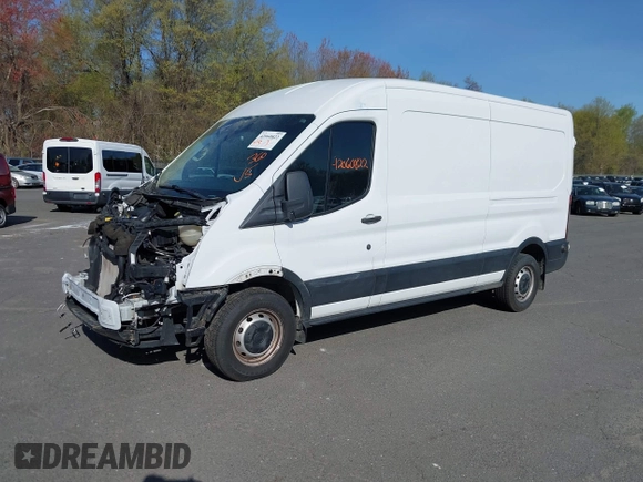 2019 Ford Transit with VIN 1FTYR2CM1KKA03886, listed as a IAAI auction lot 42060822 with 140,305 mi miles. Bid and sale history available at carsss.com. Image 20.