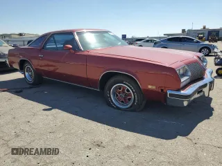1976 Oldsmobile Cutlass with VIN 3G37R6R102438, listed as a Copart auction lot 50572925 with 13,592 mi miles and Clean Title. Bid and sale history available at DreamBid. Image 4.