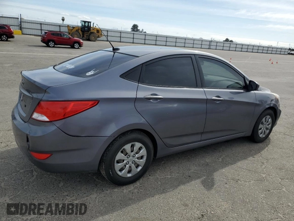 2016 Hyundai Accent SE with VIN KMHCT4AE7GU029810, listed as a Copart auction lot 45592025 with 116,698 mi miles and Clean Title. Bid and sale history available at carsss.com. Image 3.