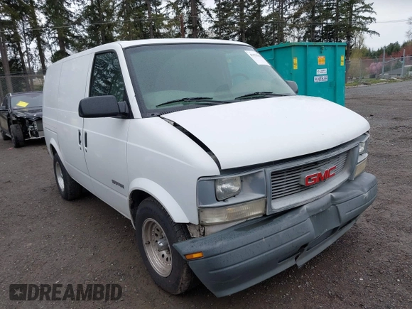 2000 GMC Safari Cargo with VIN 1GTDM19W7YB512129, listed as a IAAI auction lot 41935812 with 222,848 mi miles. Bid and sale history available at carsss.com. Image 1.