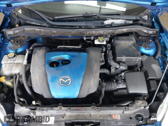2012 Mazda Mazda3 i Touring with VIN JM1BL1L76C1523276, listed as a IAAI auction lot 41622731 with 184,907 mi miles. Bid and sale history available at carsss.com. Image 10.