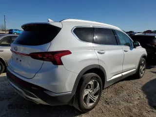 2022 Hyundai Santa Fe SEL with VIN 5NMS24AJ8NH396221, listed as a Copart auction lot 70727342 with 11,855 mi miles. Bid and sale history available at carsss.com. Image 3.