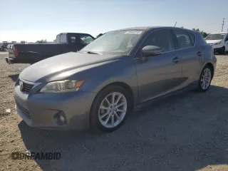 2013 Lexus CT 200h z VIN JTHKD5BH6D2147686, wystawiony jako Copart lot #59048775 z przebiegiem 143 451 mil mil oraz Szkoda całkowita • Salvage title. Historia ofert i sprzedaży dostępna na DreamBid. Obrazek 1.