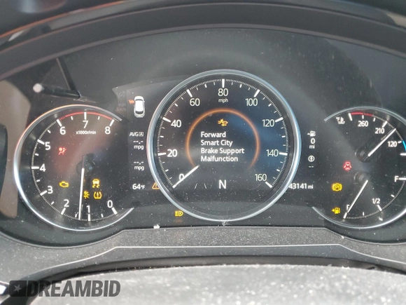2023 Mazda CX-9 Signature с VIN JM3TCBEY2P0642851, выставлен на аукционе Copart как лот 42877495 с пробегом 43 141 миль миль и Списание • Salvage title. История ставок и продаж доступна на DreamBid. Изображение 9.