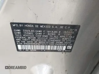 2015 Honda Fit LX с VIN 3HGGK5H52FM716721, выставлен на аукционе IAAI как лот 41908397 с пробегом 118 716 миль миль и . История ставок и продаж доступна на DreamBid. Изображение 9.