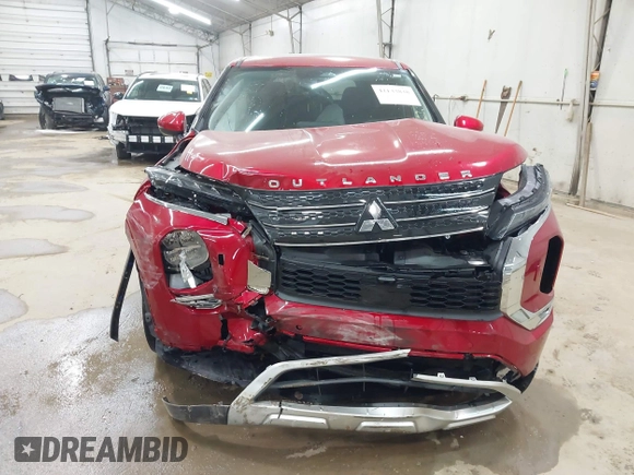 2023 Mitsubishi Outlander SE z VIN JA4J4UA86PZ048784, wystawiony jako IAAI lot #42133838 z przebiegiem 10 680 mil mil oraz . Historia ofert i sprzedaży dostępna na DreamBid. Obrazek 12.