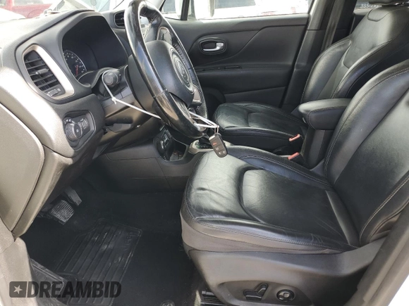 2017 Jeep Renegade Limited z VIN ZACCJBDBXHPG65785, wystawiony jako Copart lot #58090725 z przebiegiem 91 383 mil mil oraz Czysty tytuł • Clean title. Historia ofert i sprzedaży dostępna na DreamBid. Obrazek 7.