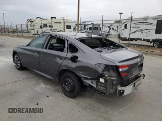 2019 Honda Accord EX with VIN 1HGCV3F49KA005562, listed as a Copart auction lot 79962424 with 48,355 mi miles and Salvage title. Bid and sale history available at DreamBid. Image 2.