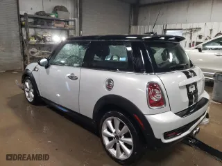2013 MINI Cooper Hardtop S with VIN WMWSV3C5XDT479189, listed as a Copart auction lot 50366655 with 112,845 mi miles and Salvage Title. Bid and sale history available at carsss.com. Image 2.