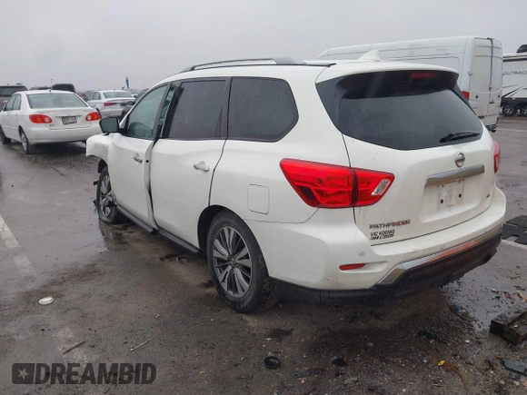 2020 Nissan Pathfinder SL with VIN 5N1DR2CN3LC602223, listed as a IAAI auction lot 41493587 with 120,144 mi miles. Bid and sale history available at carsss.com. Image 3.