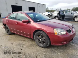 2006 Mitsubishi Galant GTS with VIN 4A3AB76S16E053282, listed as a Copart auction lot 48312555 with 251,306 mi miles and Salvage Title. Bid and sale history available at carsss.com. Image 4.