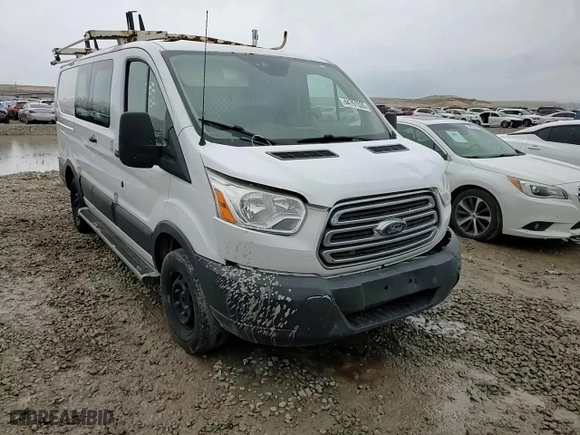 2016 Ford Transit Cargo Van with VIN 1FTYR1ZM1GKA46634, listed as a Copart auction lot 44761535 with 135,002 mi miles and Salvage Title. Bid and sale history available at carsss.com. Image 12.