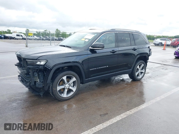 2023 Jeep Grand Cherokee Limited with VIN 1C4RJHBG8PC534059, listed as a IAAI auction lot 42531333 with 27,527 mi miles and . Bid and sale history available at DreamBid. Image 19.