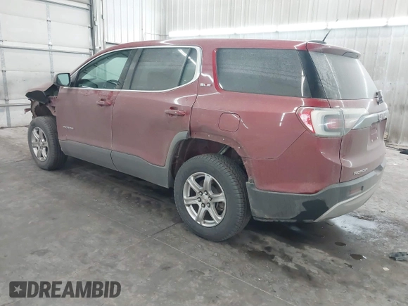 2019 GMC Acadia SLE z VIN 1GKKNRLA6KZ247285, wystawiony jako IAAI lot #41393392 z przebiegiem 97 199 mil mil oraz . Historia ofert i sprzedaży dostępna na DreamBid. Obrazek 3.