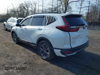 2020 Honda CR-V EX with VIN 2HKRW2H52LH638324, listed as a IAAI auction lot 41944104 with 31,852 mi miles and . Bid and sale history available at DreamBid. Image 3.