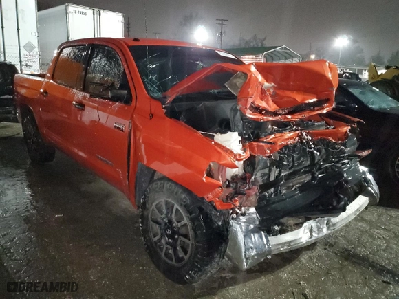 2016 Toyota Tundra 4WD Truck SR5 with VIN 5TFDW5F18GX531929, listed as a Copart auction lot 82299044 with NaN miles and Salvage Title. Bid and sale history available at carsss.com. Image 4.