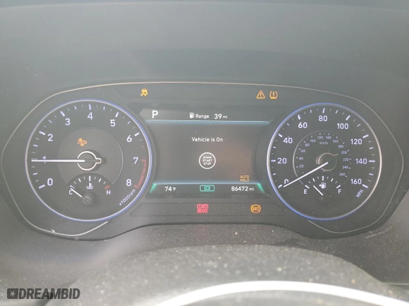 2020 Hyundai Palisade SEL with VIN KM8R44HE9LU097887, listed as a Copart auction lot 47163715 with 86,472 mi miles and Salvage Title. Bid and sale history available at carsss.com. Image 9.