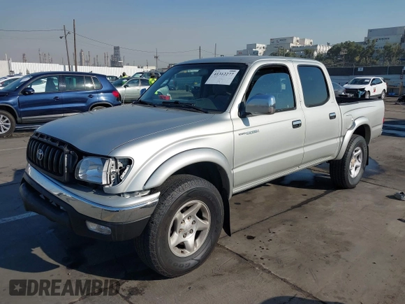 2001 Toyota Tacoma PreRunner with VIN 5TEGN92N41Z820192, listed as a IAAI auction lot 41312277 with Not Provided miles and . Bid and sale history available at DreamBid. Image 2.