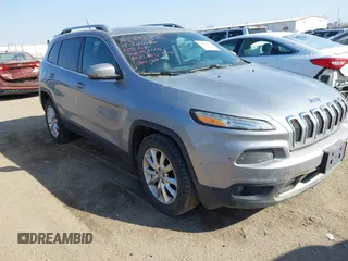 2014 Jeep Cherokee Limited with VIN 1C4PJMDS0EW232018, listed as a IAAI auction lot 41892070 with 224,372 mi miles. Bid and sale history available at carsss.com. Image 1.