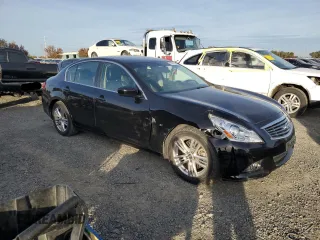 2015 Infiniti Q40 with VIN JN1CV6AP4FM500566, listed as a Copart auction lot 78955424 with 114,098 mi miles and Salvage Title. Bid and sale history available at carsss.com. Image 4.