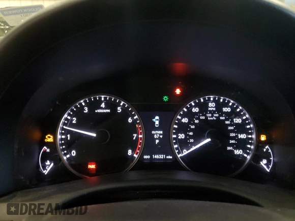 2015 Lexus GS 350 z VIN JTHCE1BL9FA006604, wystawiony jako Copart lot #57788575 z przebiegiem 146 321 mil mil oraz Szkoda całkowita • Salvage title. Historia ofert i sprzedaży dostępna na DreamBid. Obrazek 9.
