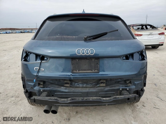2018 Audi Q3 Premium with VIN WA1BCCFS5JR008788, listed as a Copart auction lot 46404405 with 42,264 mi miles and Salvage Title. Bid and sale history available at carsss.com. Image 6.