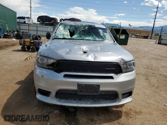 2020 Dodge Durango GT with VIN 1C4RDJDG3LC142242, listed as a Copart auction lot 62962415 with 44,866 mi miles and Salvage title. Bid and sale history available at DreamBid. Image 5.