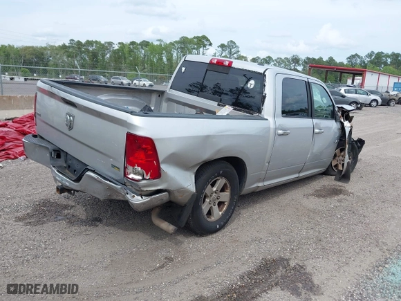 2010 Dodge Ram 1500 ST with VIN 1D7RB1CP4AS101599, listed as a IAAI auction lot 41076441 with 229,781 mi miles. Bid and sale history available at carsss.com. Image 4.