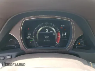 2020 Lexus LS 500 with VIN JTHD51FF1L5012023, listed as a Copart auction lot 61991634 with 128,757 mi miles and Salvage title. Bid and sale history available at DreamBid. Image 9.