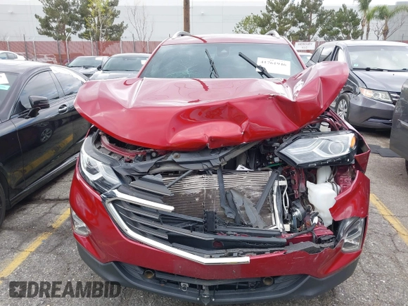 2020 Chevrolet Equinox LT with VIN 2GNAXLEX7L6276783, listed as a IAAI auction lot 41761946 with 50,673 mi miles. Bid and sale history available at carsss.com. Image 12.