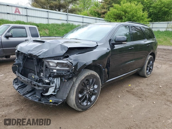2023 Dodge Durango GT with VIN 1C4RDJDG1PC677687, listed as a Copart auction lot 56370705 with 29,072 mi miles and Salvage title. Bid and sale history available at DreamBid. Image 1.